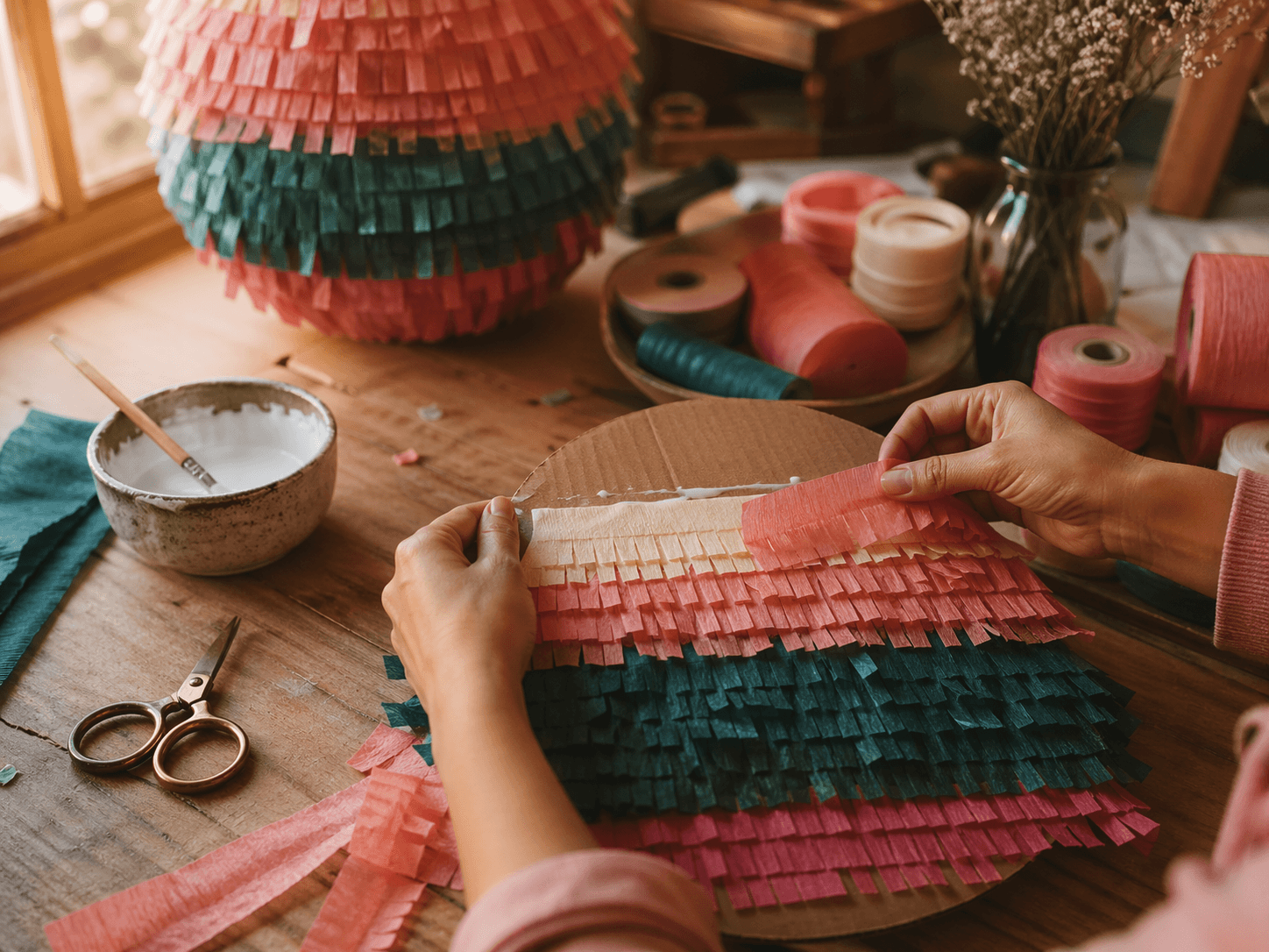 Atelier piñate — lucru manual